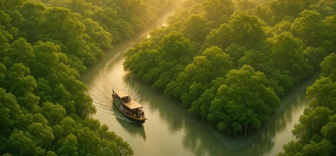 🌿 Sundarbans (Largest Mangrove Forest) - View 2